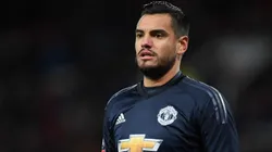 Sergio Romero en Manchester United.