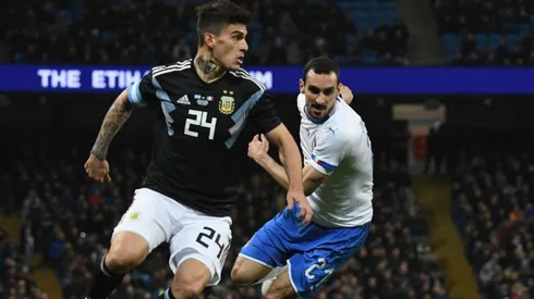 Perotti en la Selección Argentina.