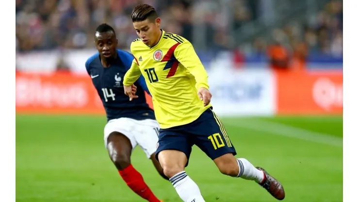 James Rodríguez ante Francia.