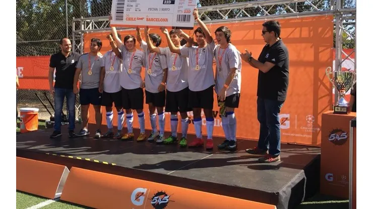 Gatorade 5v5: el Dream Team chileno que viajará a Barcelona