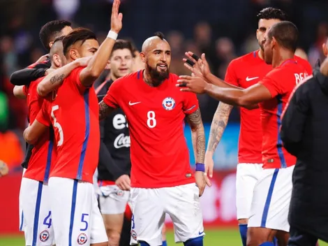 Arturo Vidal se agrandó después del triunfo de Chile ante Suecia