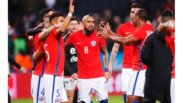 Arturo Vidal, jugador de la Selección de Chile.