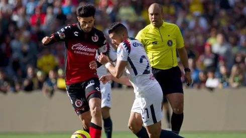 Águilas y Xolos empataron a 2 en Estados Unidos