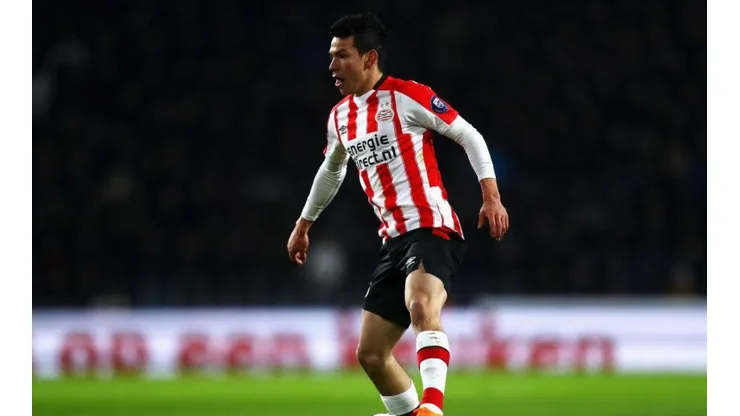 Hirving Lozano en PSV.