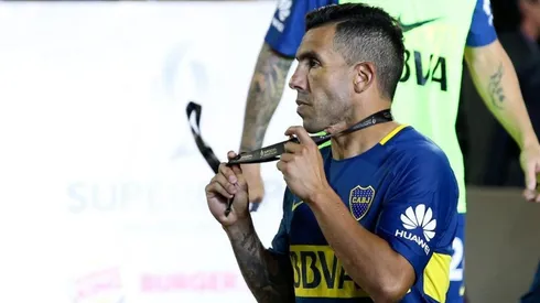 Carlos Tevez no se bancó el segundo puesto ante River.