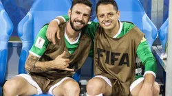 Layún y Chicharito han demostrado ser muy buenos amigos