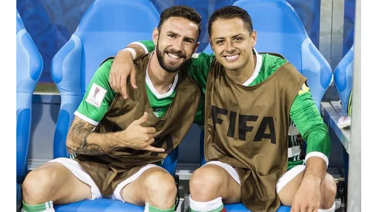 Layún y Chicharito han demostrado ser muy buenos amigos