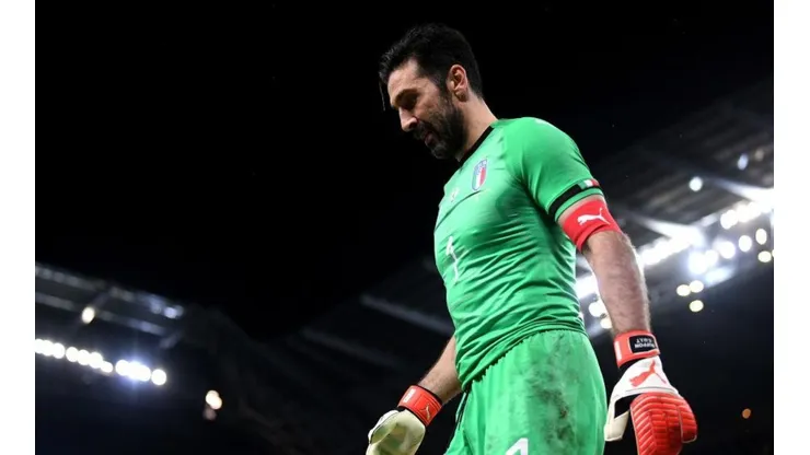 Buffon no pudo evitar la derrota de Italia.