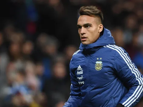 "Poné a Lautaro", el TT que se hizo presente en Argentina al terminar el partido