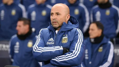 Sampaoli se fue satisfecho.