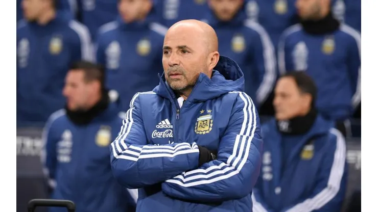 Sampaoli se fue satisfecho.