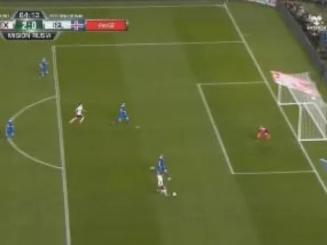 Gol de Miguel Layún aumentó la ventaja de México sobre Islandia