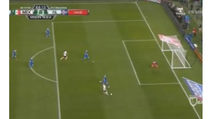 Gol de Miguel Layún aumentó la ventaja de México sobre Islandia