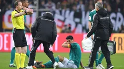 El momento de la lesión de Khedira.