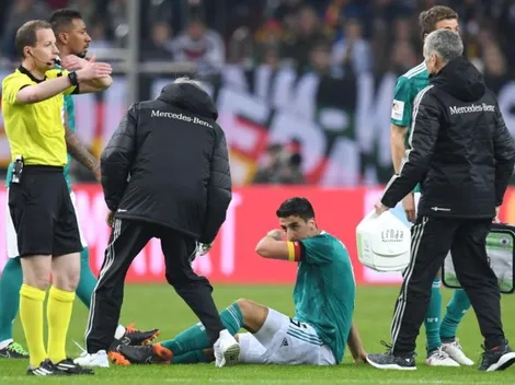 Khedira se lesionó y encendió las alarmas en Alemania