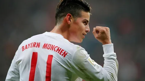 PUÑO APRETADO. James Rodríguez volvió a demostrar que es un todoterreno.