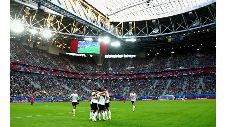 EN RUSIA. Así luce uno de los estadios más imponentes que tendrá la Copa del Mundo de Rusia 2018 (Foto: Getty).