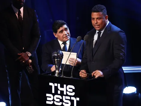 Ronaldo enamoró a todos con un posteo dedicado a Maradona