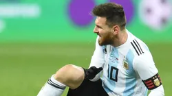 ¡CUIDATE, LEO! Con una fatiga, el delantero podría quedarse fuera de los once ante Italia.