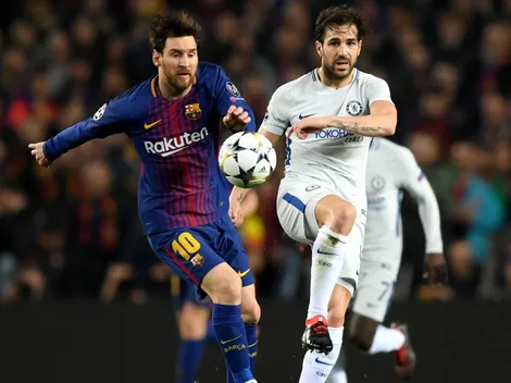 Fábregas demostró que es el fan número 1 de Leo Messi