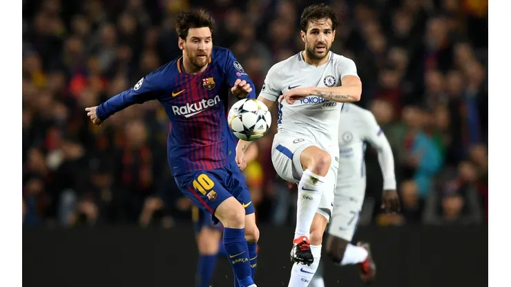 Fábregas demostró que es el fan número 1 de Leo Messi