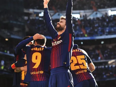 Piqué se burló de los jugadores del Madrid en WhatsApp