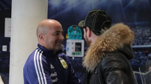 Sampaoli: "Este es el equipo de Messi, es mucho más de él que mío"