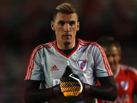 Marcos Díaz ubicó a Armani: "Hace cinco partidos que ataja en un grande"