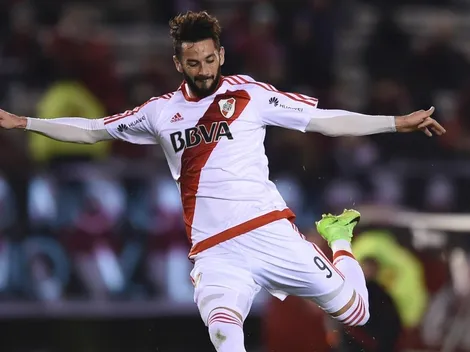 Larrondo volvió a entrenar y los hinchas de River se divierten en Twitter