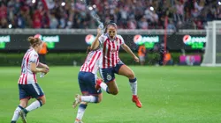 Equipo femenil de las Chivas del Guadalajara.