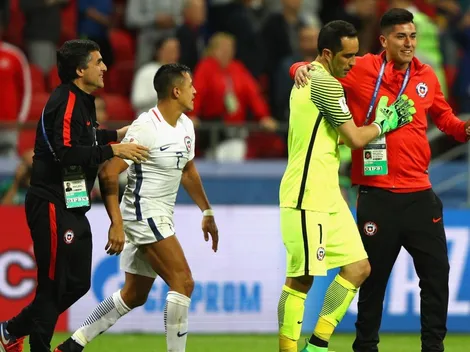 Alexis Sánchez quiere un "cara a cara" con Claudio Bravo