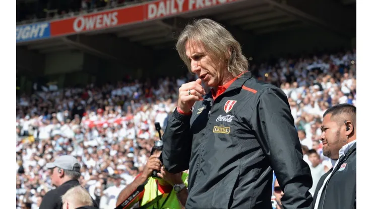 Ricardo Gareca, entrenador de Perú