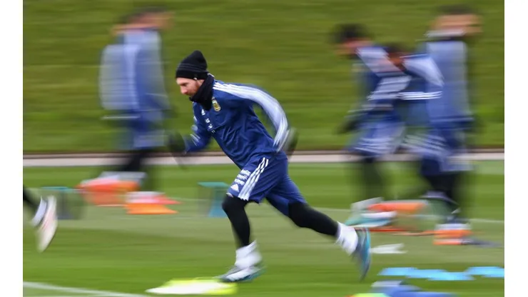 La camiseta que Messi usará contra Italia