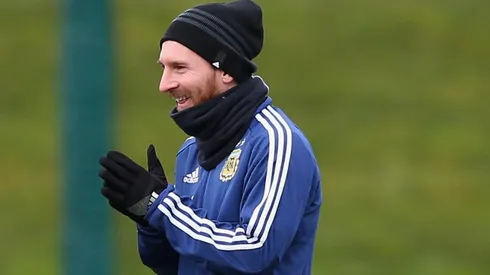 Messi arrancó el martes muy motivado con la Selección Argentina y no deja de subir fotos