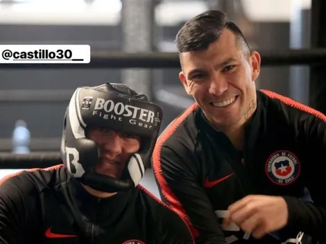 ¿A los golpes? Mira la hilarante imagen de Gary Medel con Nico Castillo