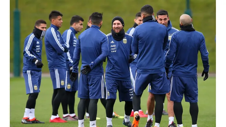 Entrenamiento de Argentina