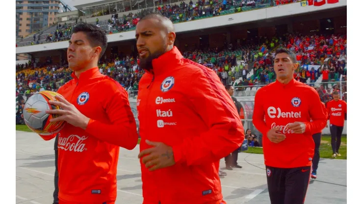 Arturo Vidal, jugador de la Selección de Chile.