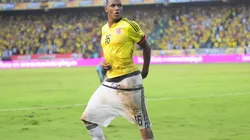 Yerry Mina en la Selección Colombia.