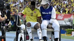 Yerry Mina con la piel de Colombia