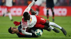 James casi recibe un golpe en la cara por una pelea entre Ribery y Keita