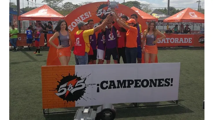 Laureles FC: el gran campeón del Gatorade 5v5 que se celebró en Nicaragua
