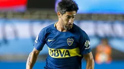 DEMENTE. La patada de Pérez casi quiebra a Aliendro.