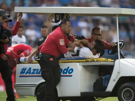 ¡Escalofriante fractura de Arribas!