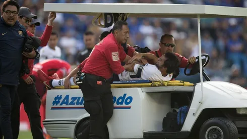 Así se retiró el defensor español.