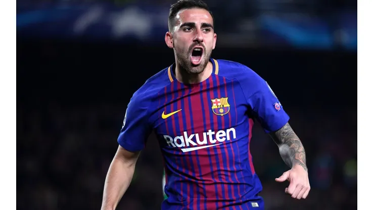 Alcácer volvió a poner el gol al servicio de Barcelona