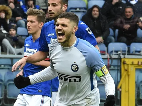 Icardi le dedicó un póker de goles a Sampaoli
