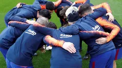 Barcelona previo al juego contra Athletic Bilbao