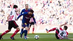 Messi brilla ante el Athletic y se anota en el marcador con un golazo