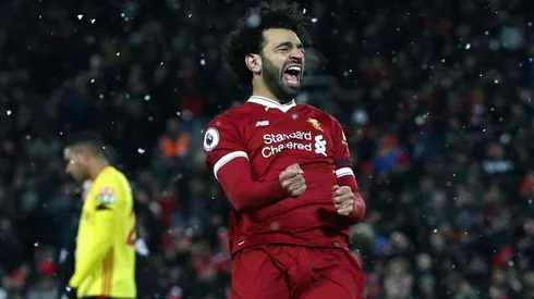 Mohamed Salah la rompió ante Watford.