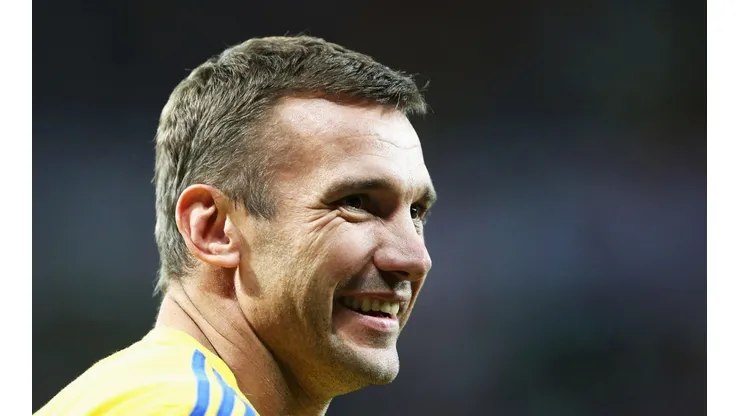 Shevchenko en el seleccionado ucraniano.